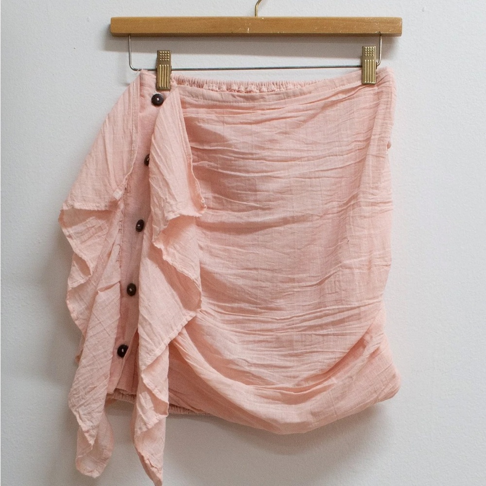 New Jens Pirate Booty Pink Ruffled Skirt